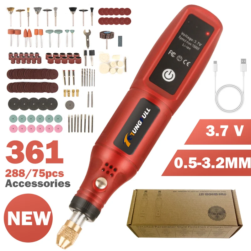 Jewelry Making Drill - USB Rechargeable Cordless Engraving Pen Wireless