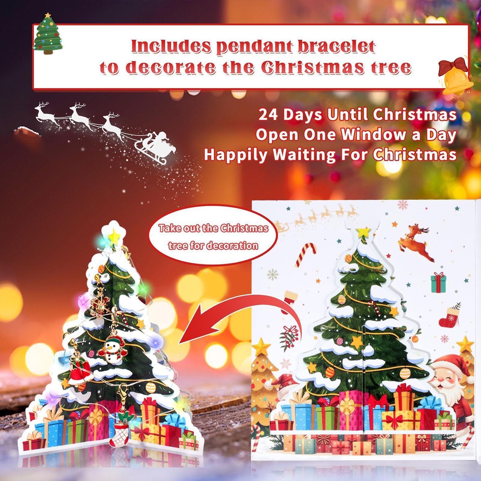 Jewelry Making For Teens - Calendar Advent Charm Christmas Countdown Calendar