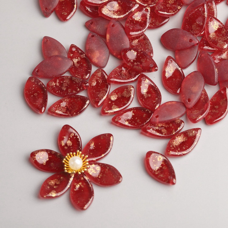 10pcs 19x10mm Flower Petal Sha - đánh giá và giá Jewelry Making Drill