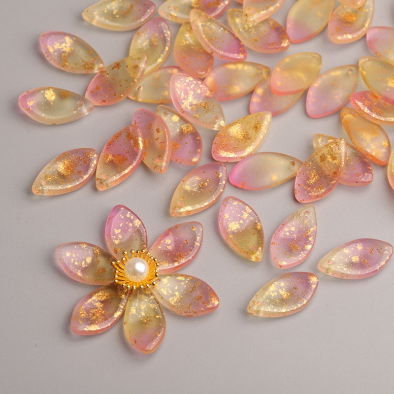10pcs 19x10mm Flower Petal Sha - đánh giá và giá Jewelry Making Drill