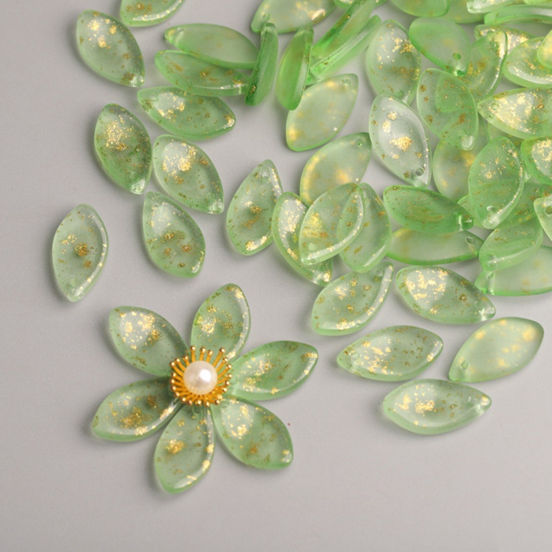 10pcs 19x10mm Flower Petal Sha - đánh giá và giá Jewelry Making Drill