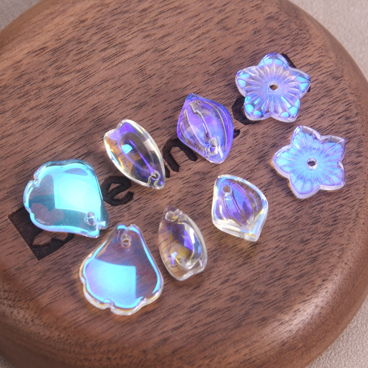 10pcs Clear Aurora Moonlight C - đánh giá và giá Jewelry Making Qc