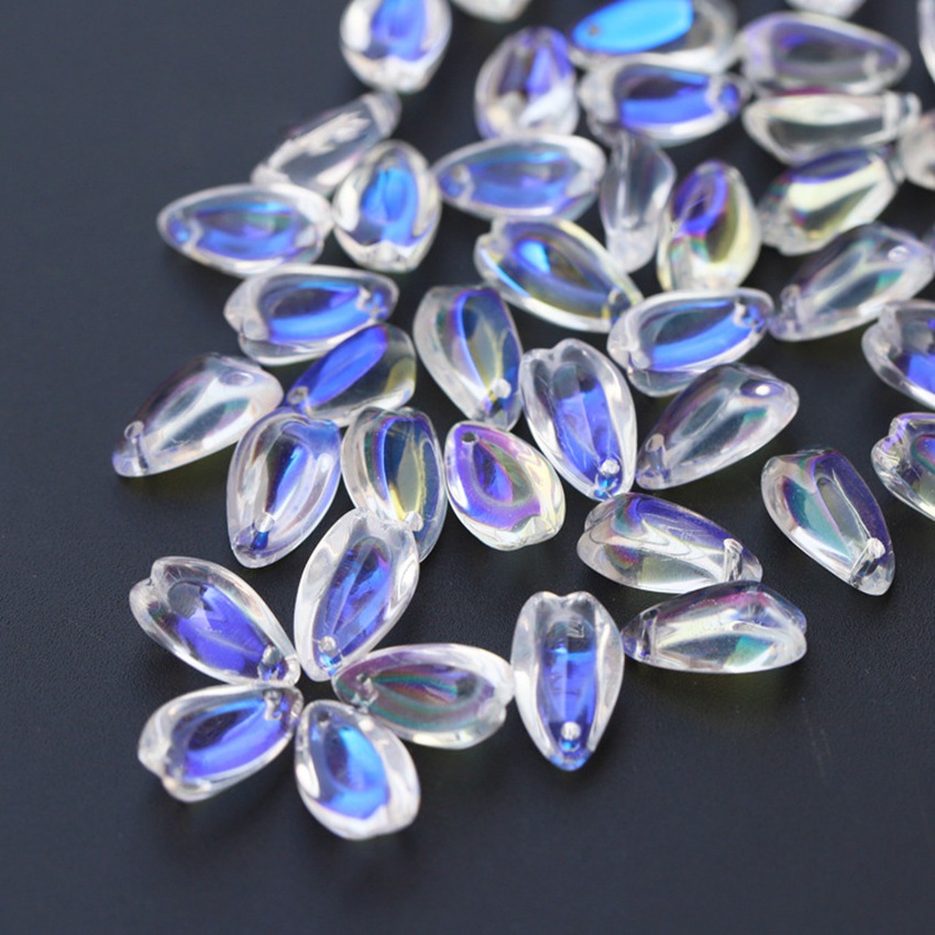10pcs Clear Aurora Moonlight C - đánh giá và giá Jewelry Making Qc