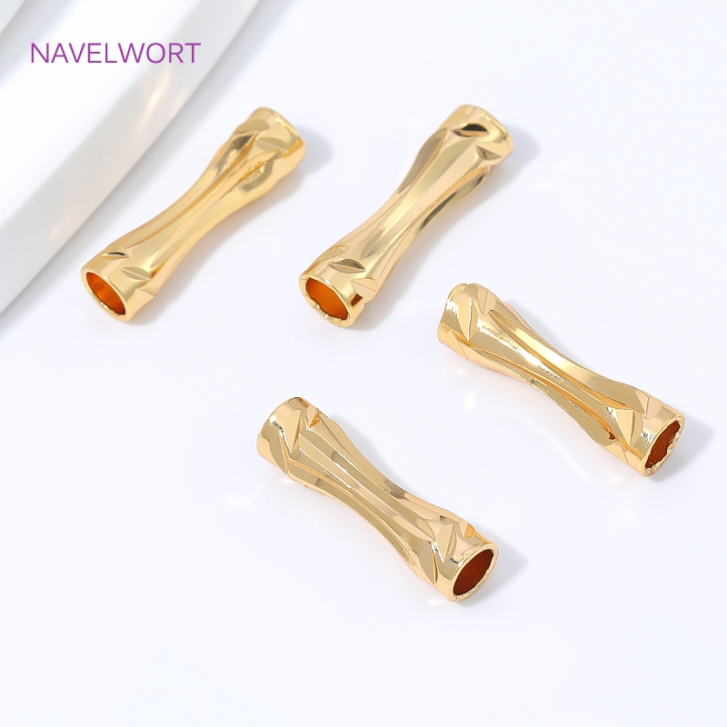 18K Gold Plated Faceted Tube B - đánh giá và giá Jewelry Making Youtube