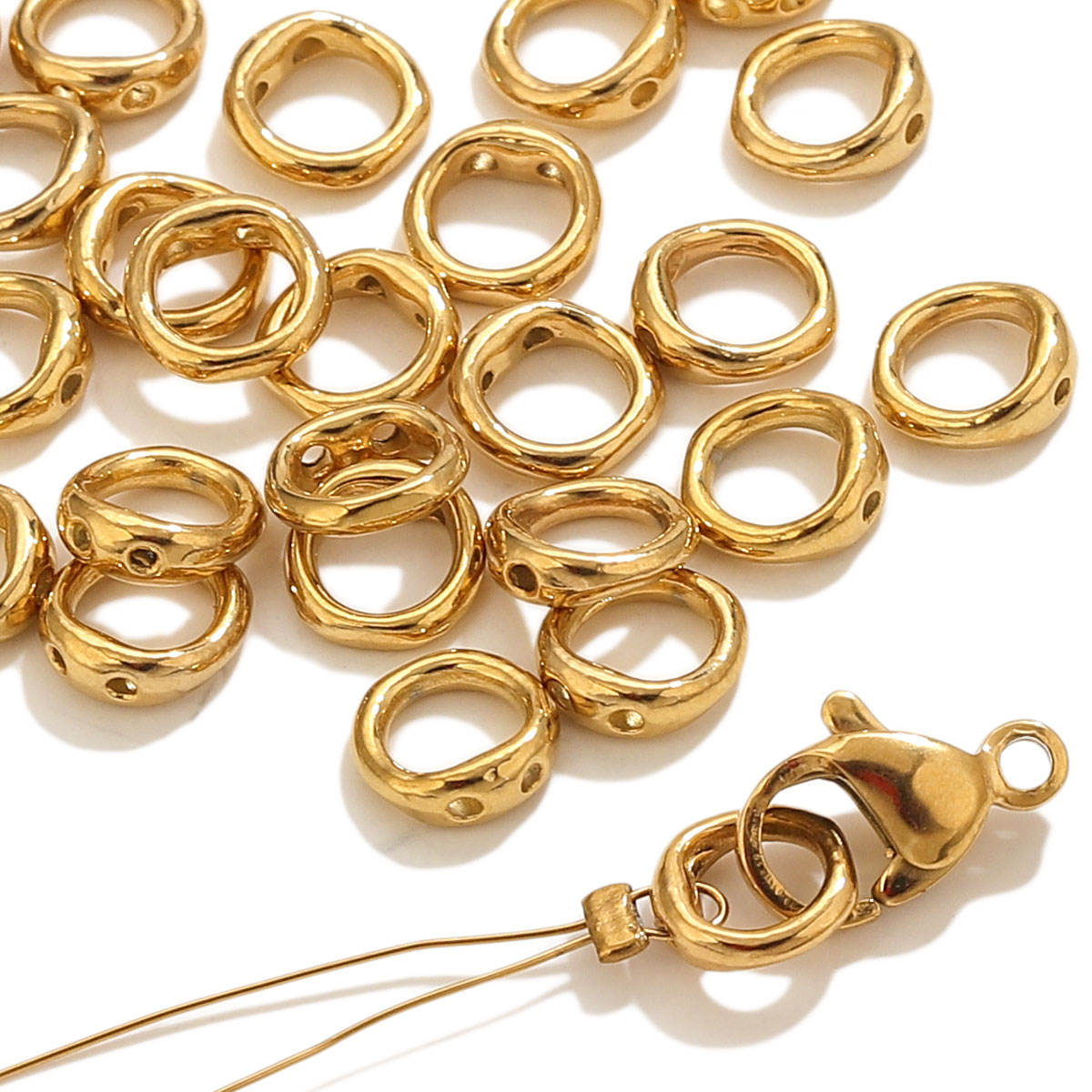 20pcs Stainless Steel Clasps E - đánh giá và giá Jewelry Making Articles