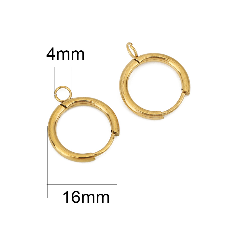 10pcs PVD Never Fade Earrings  - đánh giá và giá Jewelry Making Articles