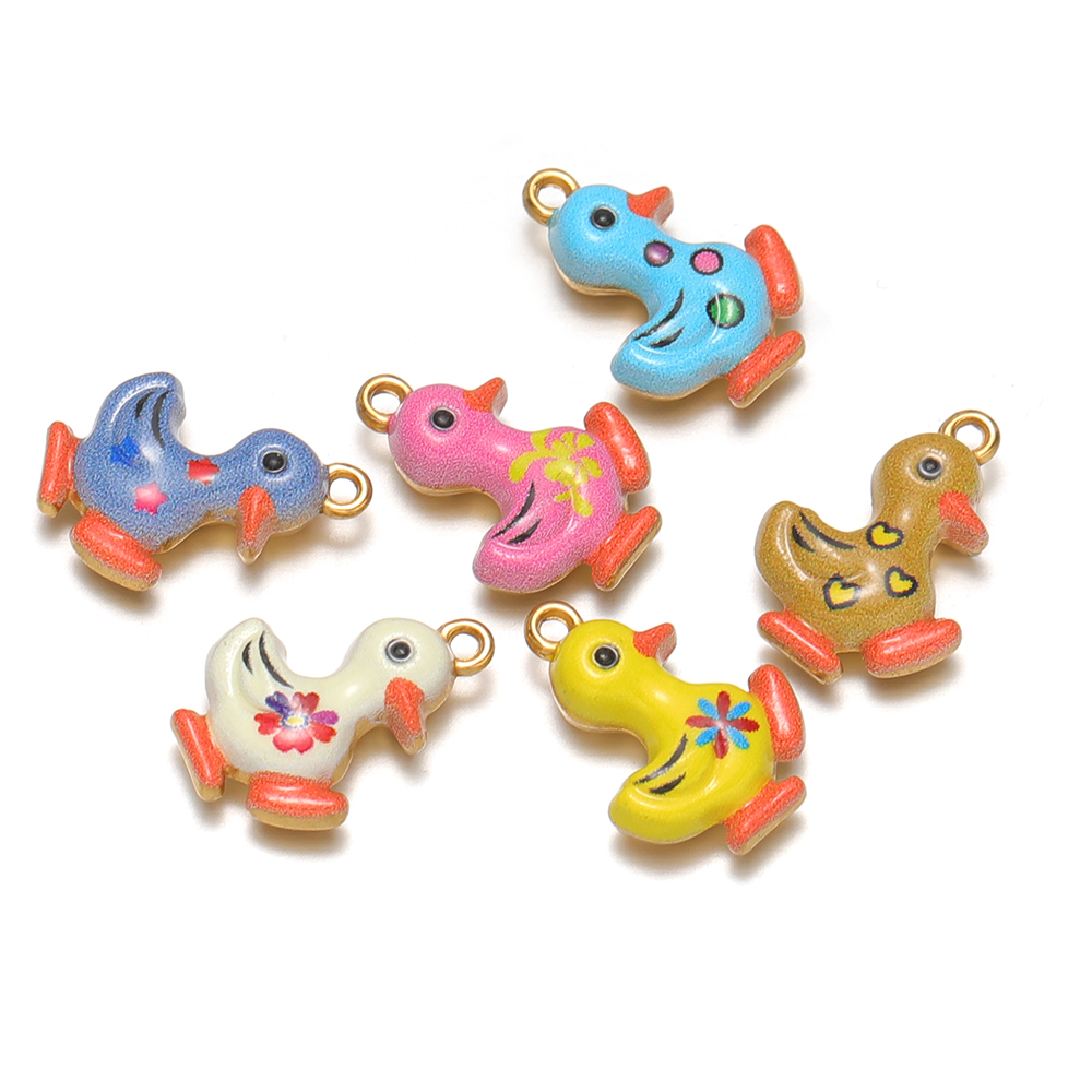 4pcs Stainless Steel Enamel Cu - đánh giá và giá Jewelry Making For Kids
