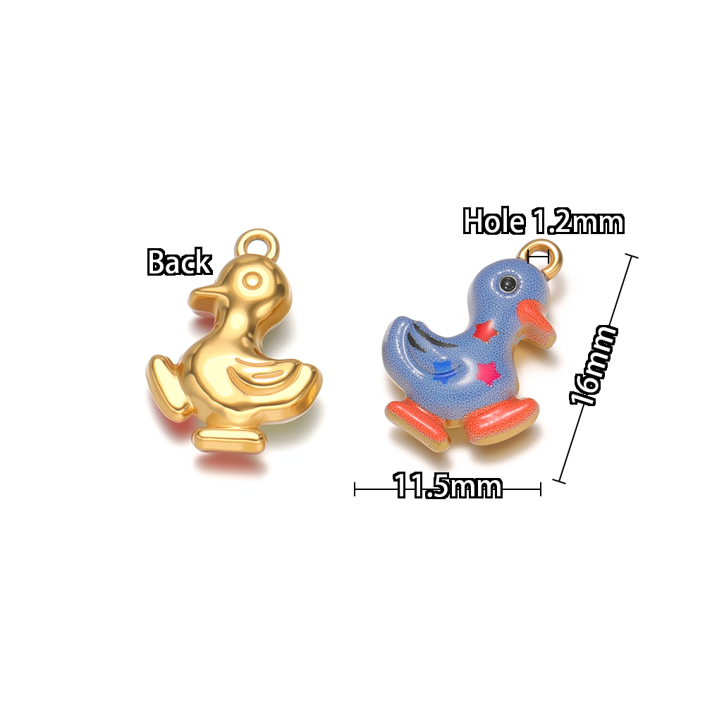 4pcs Stainless Steel Enamel Cu - đánh giá và giá Jewelry Making For Kids
