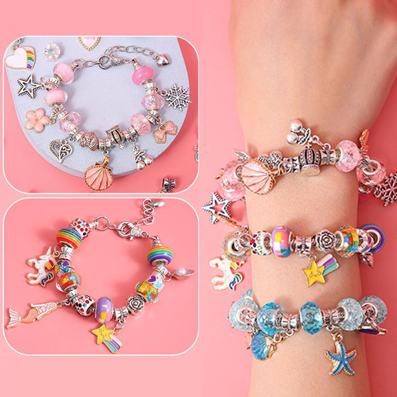 ﻿Girls DIY Bracelet Set Handm - đánh giá và giá Jewelry Making Qc