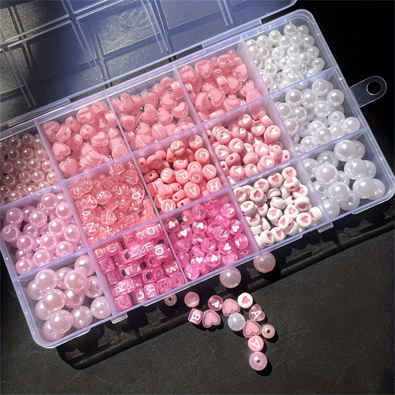 10-Piece Pink Alphabet Box, Ac - đánh giá và giá Jewelry Making Tutorials