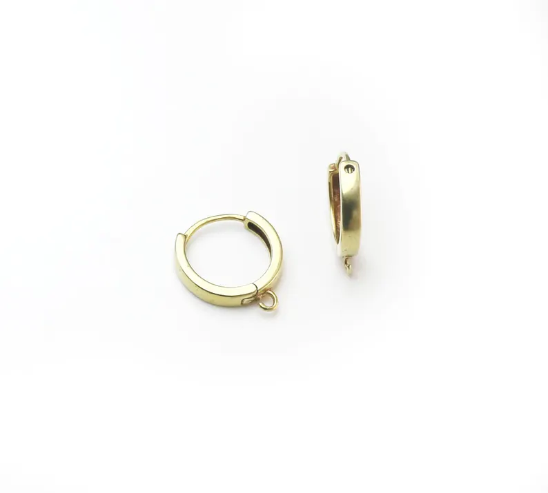 10pcs Brass Ear Hoops, Leverba - đánh giá và giá Jewelry Making Articles