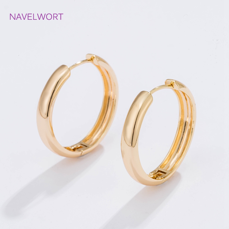 6 Sizes Gold Plated Circle Hoo - đánh giá và giá Jewelry Making Articles