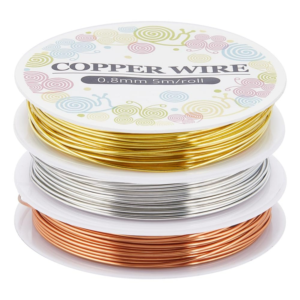 12.8M Copper Jewelry Wire 0.8m - đánh giá và giá Jewelry Making Tutorials