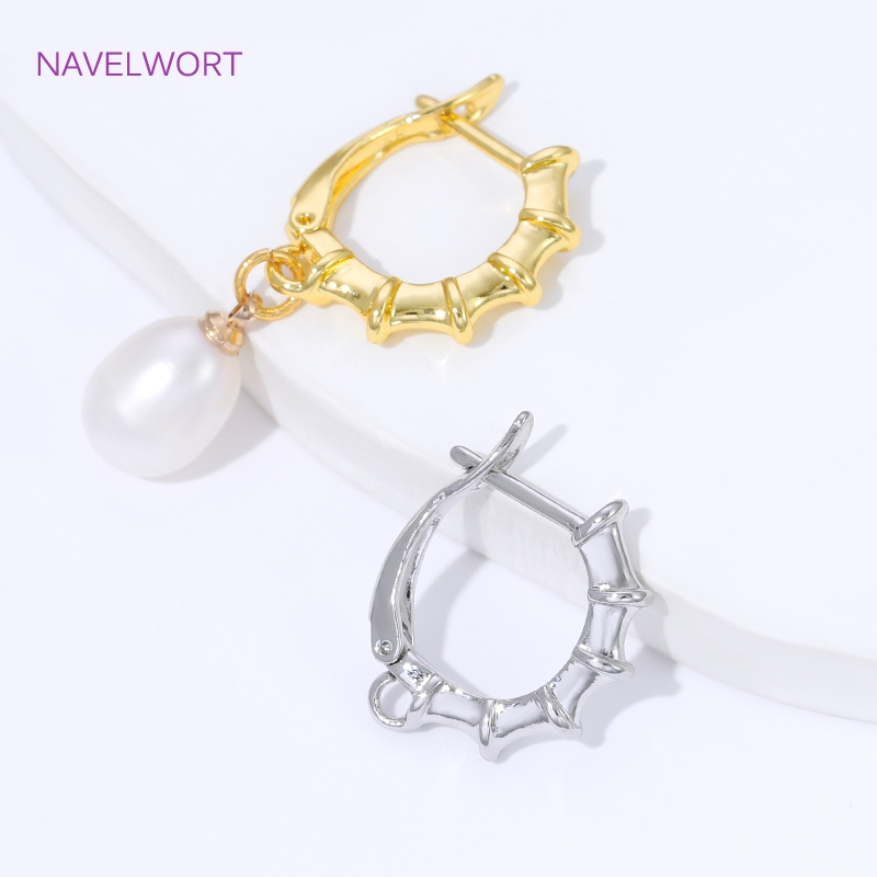 18K Gold Plated Smooth Earring - đánh giá và giá Jewelry Making Articles