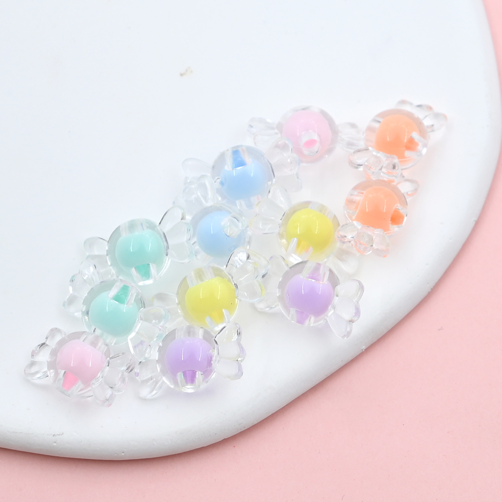 15x8mm Clear Candy shaped Acry - đánh giá và giá Jewelry Making For Kids