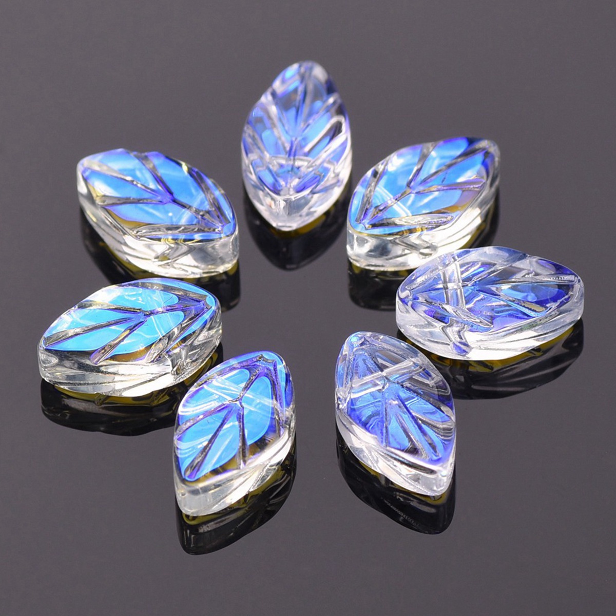 20pcs 11x7mm Oval Leaf Shape C - đánh giá và giá Jewelry Making Drill