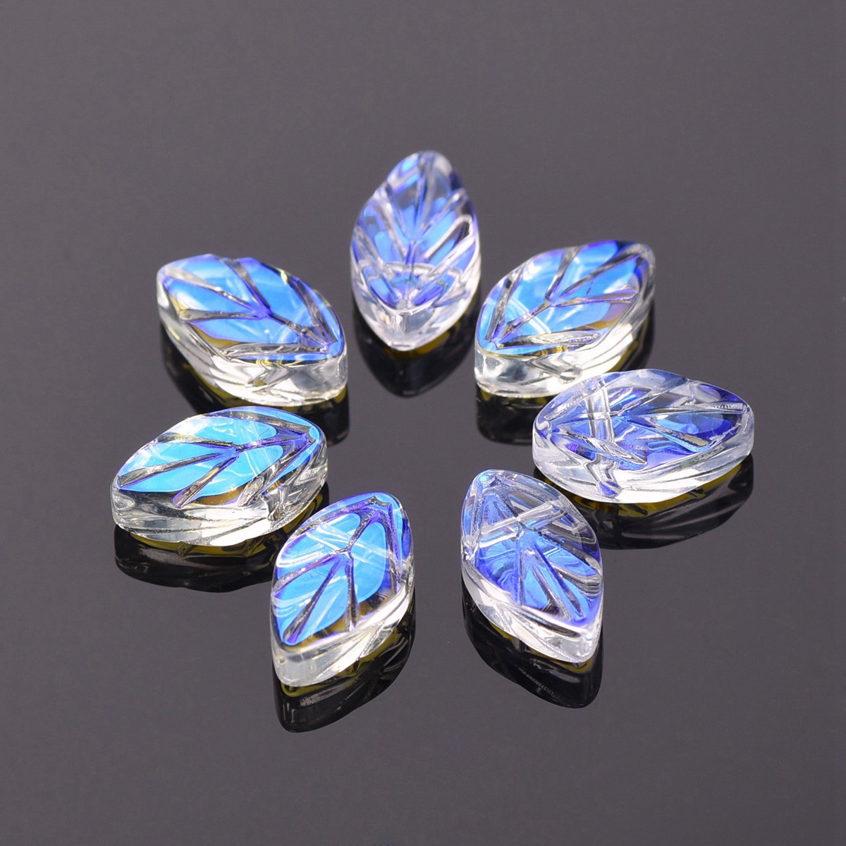 20pcs 11x7mm Oval Leaf Shape C - đánh giá và giá Jewelry Making Drill