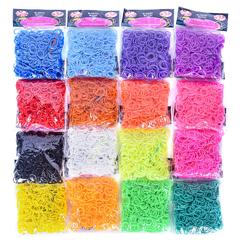 600 pieces Colorful Rubber Ban - đánh giá và giá Jewelry Making Tutorials