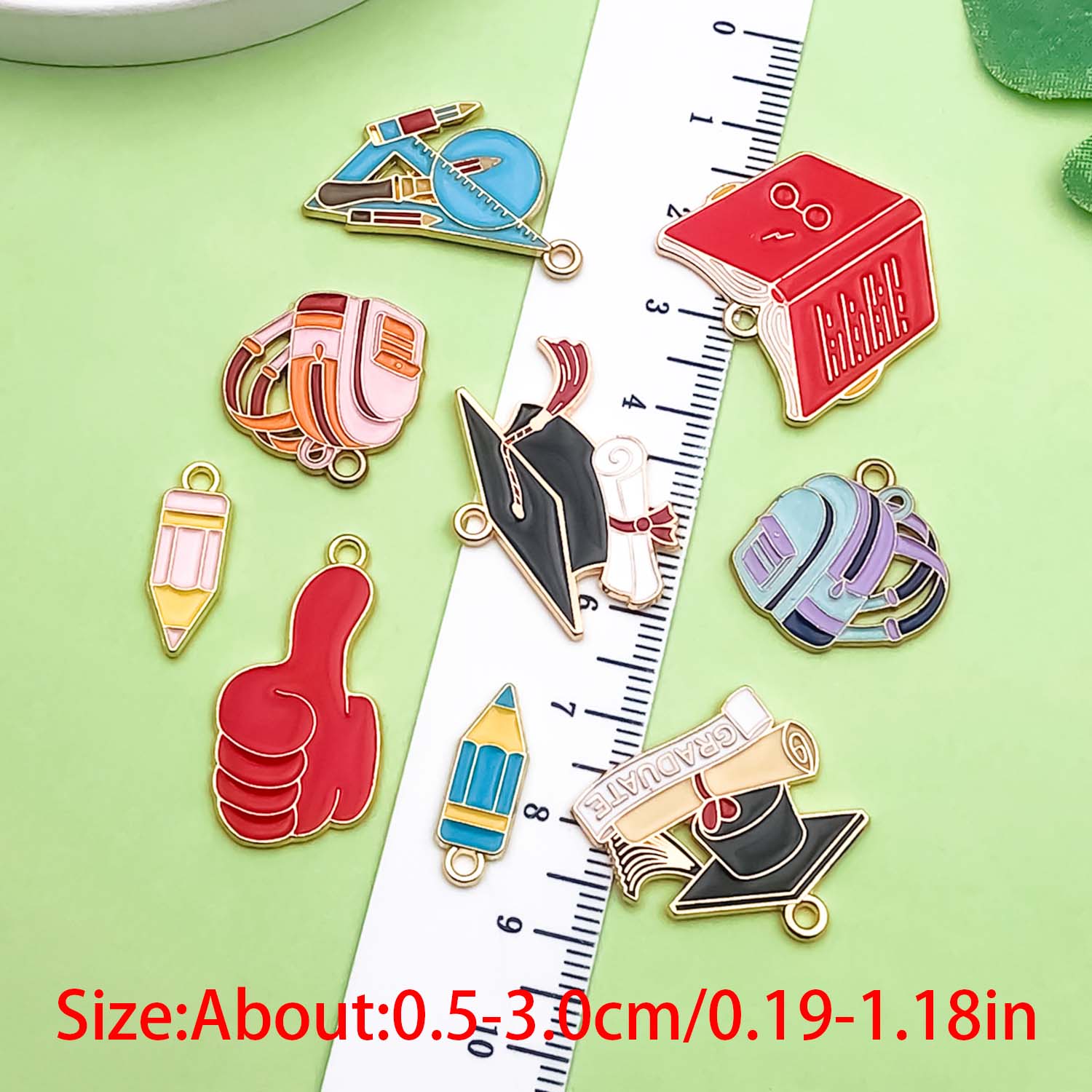 10/12pcs Graduation Season Cha - đánh giá và giá Jewelry Making Guide Book
