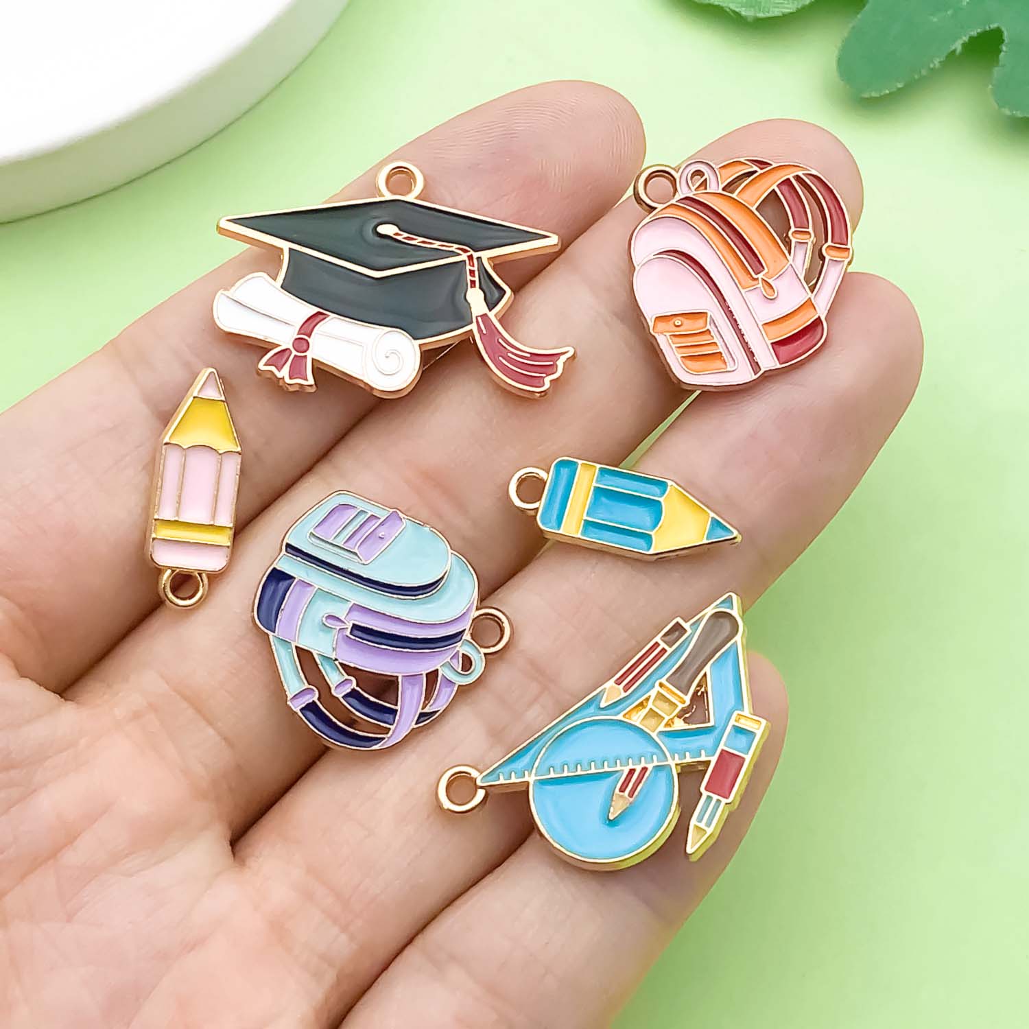 10/12pcs Graduation Season Cha - đánh giá và giá Jewelry Making Guide Book