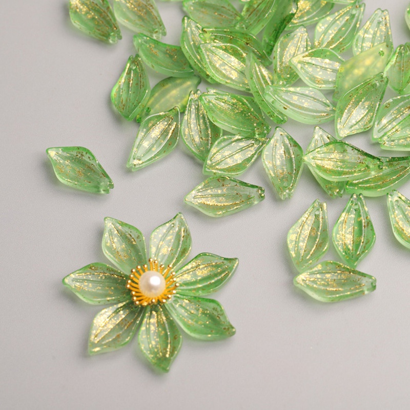10pcs Flower Petal Shape 18x9m - đánh giá và giá Jewelry Making Qc