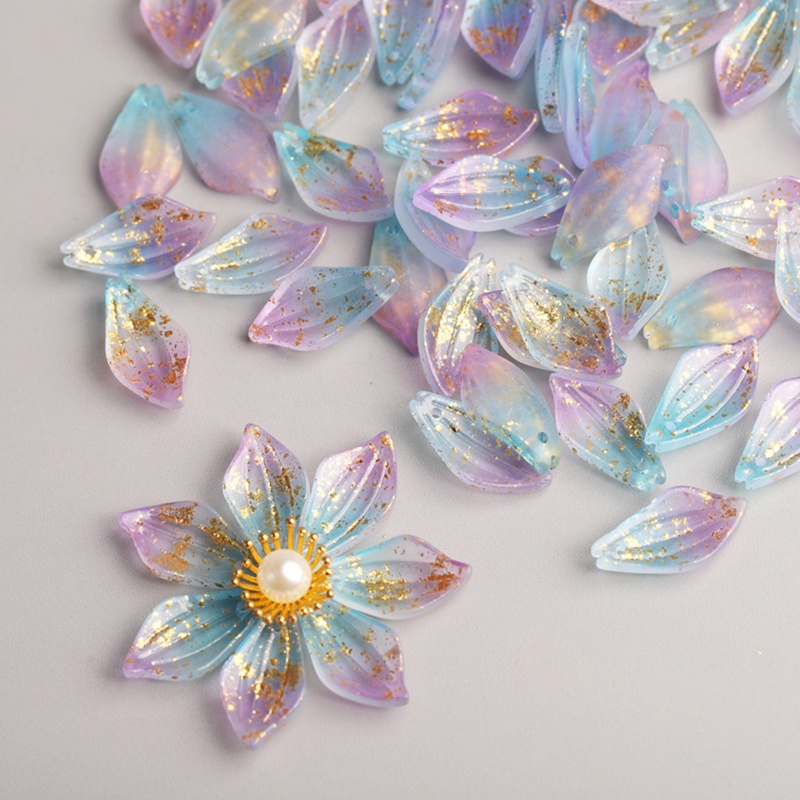 10pcs Flower Petal Shape 18x9m - đánh giá và giá Jewelry Making Qc