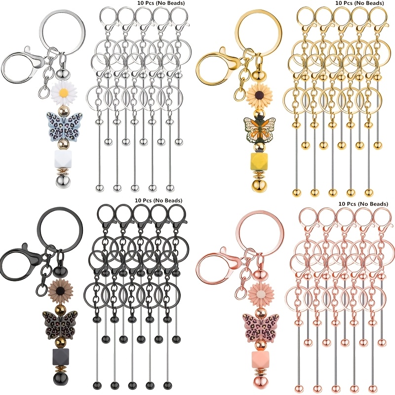 10pcs DIY Unique Blank Beaded  - đánh giá và giá Jewelry Making Tutorials