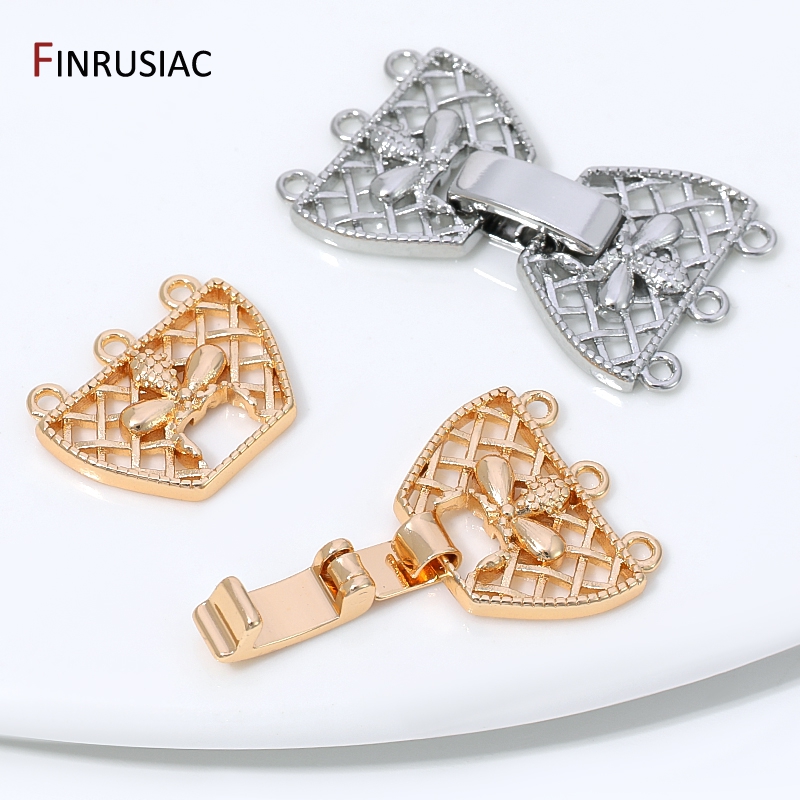 14K Gold Plated Brass 3-Row Pe - đánh giá và giá Jewelry Making Articles