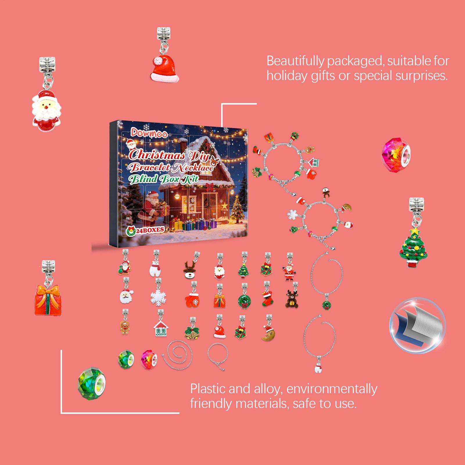 Holiday Countdown Calendar 24  - đánh giá và giá Jewelry Making For Teens