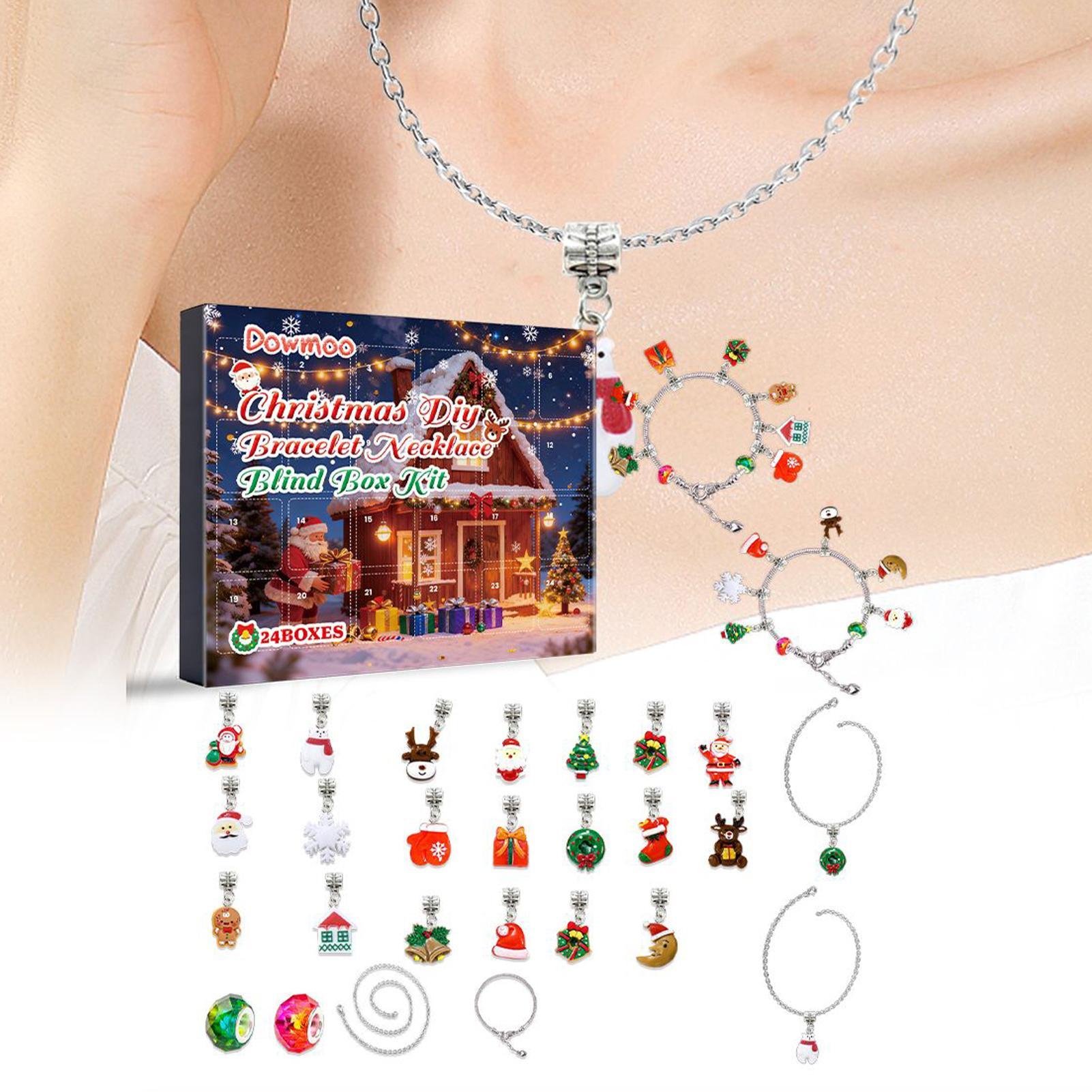 Holiday Countdown Calendar 24  - đánh giá và giá Jewelry Making For Teens