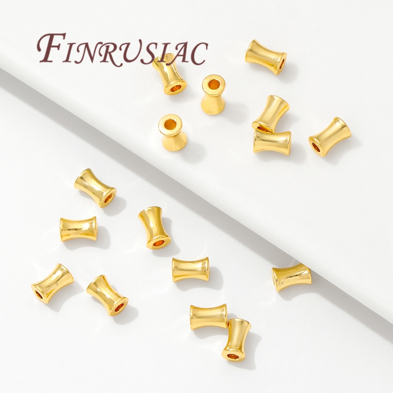 18K Gold Plated Brass Tube Bea - đánh giá và giá Jewelry Making Youtube