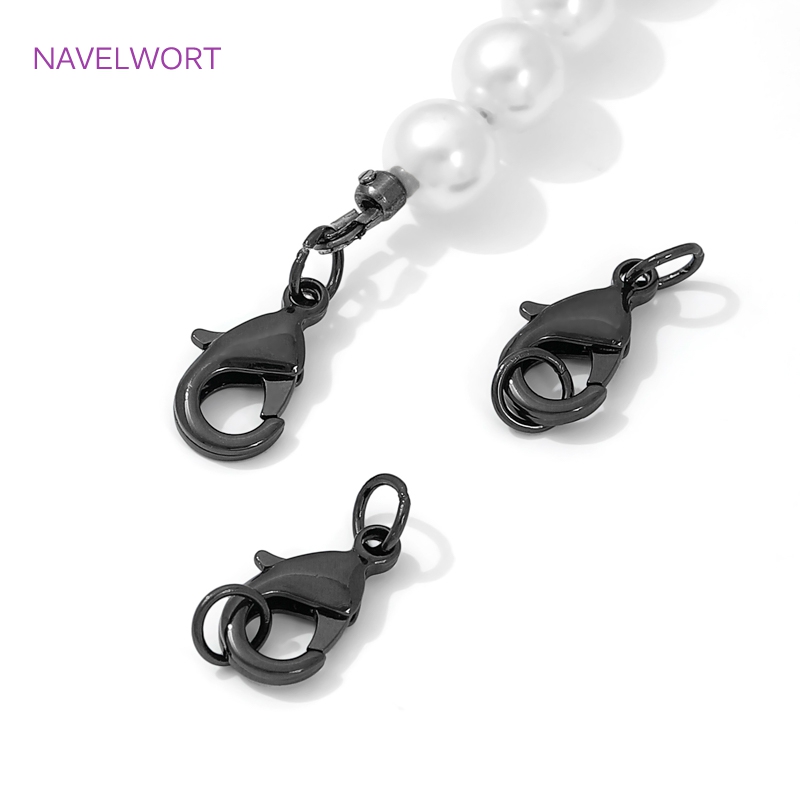 Black Color Brass Lobster Clas - đánh giá và giá Jewelry Making Articles
