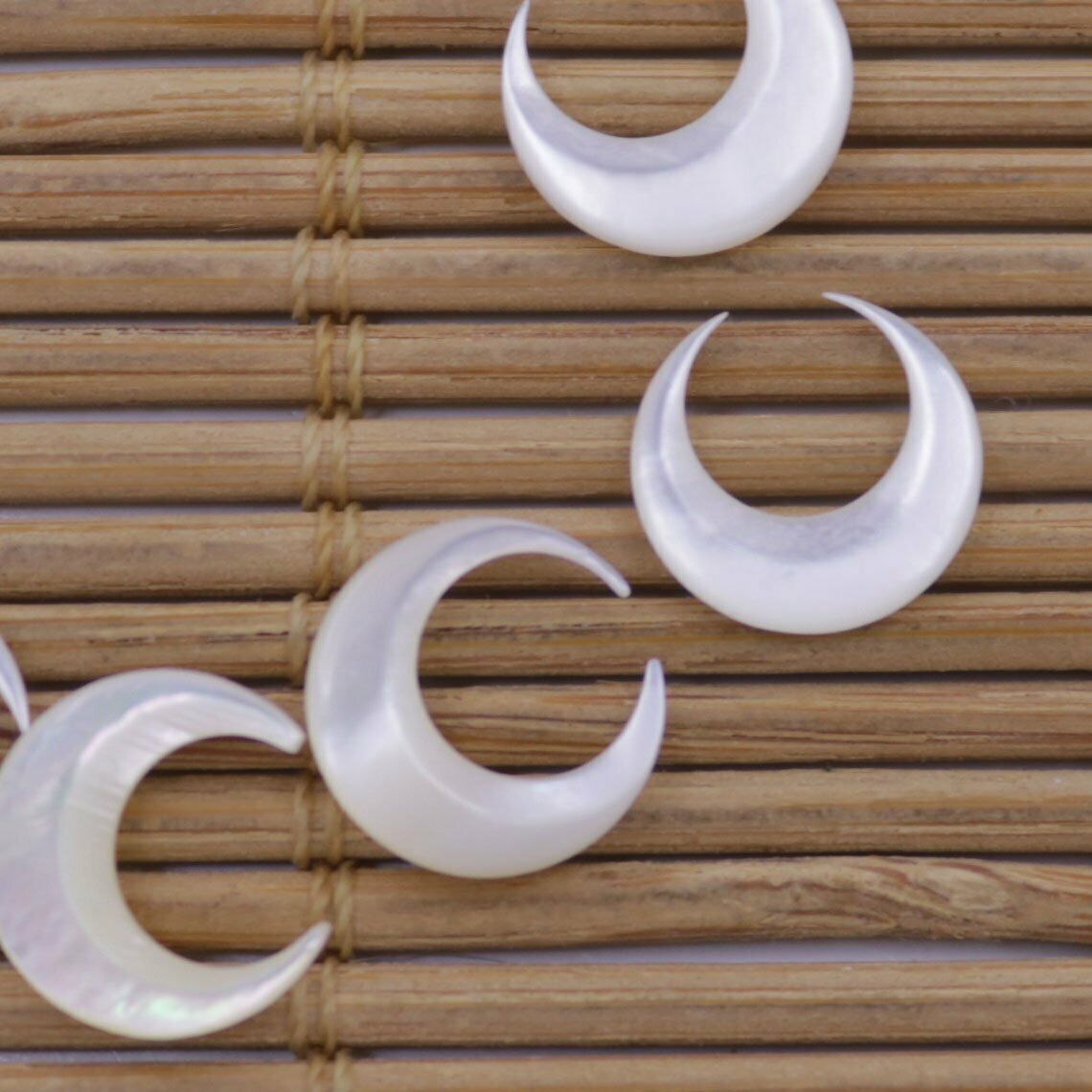 10 PCS Nail 3D Art Moon Shape  - đánh giá và giá Jewelry Making Drill