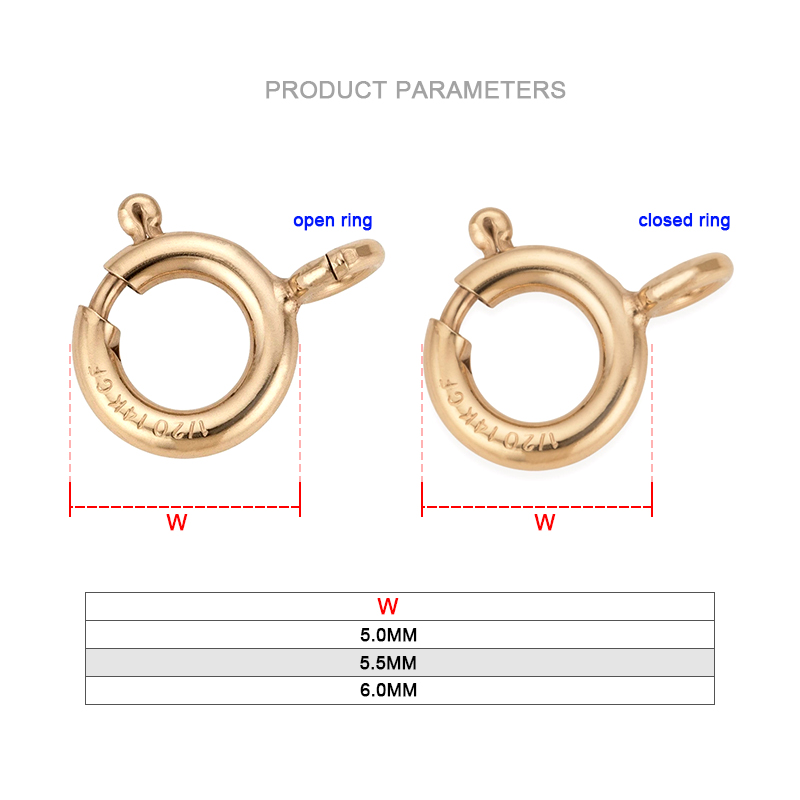 Vàng 14K Đầy Nhẫn Tay Móc Cài  - đánh giá và giá Jewelry Making Articles