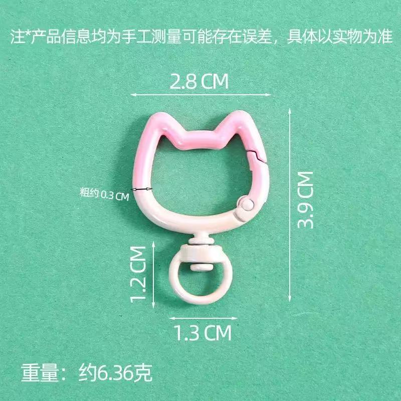 5-10PCS Gradient Cute Cat Clas - đánh giá và giá Jewelry Making Articles